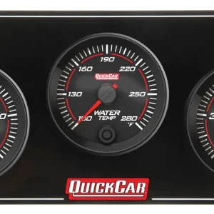 QUICKCAR RACING PRODUCTS Redline 3 Gauge Panel OP/WT/FP 69-3012 Limited Time