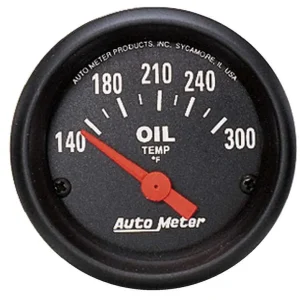 Price Cut AUTOMETER 2-1/16 Elec. Oil Temp. Gauge 2639