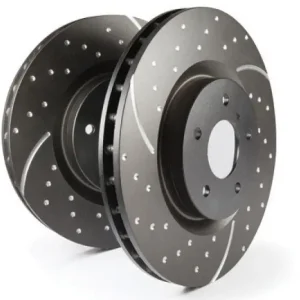 EBC 02 Cadillac Escalade 5.3 (Akebono rear caliper) GD Sport Rear Rotors Luxury