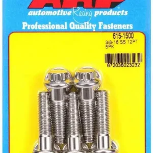 ARP S/S Bolt Kit - 12pt. (5) 3/8-16 x 1.500 ARP615-1500 Limited Time