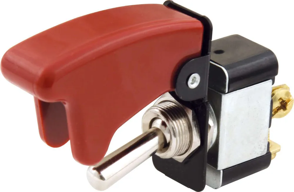 QUICKCAR RACING PRODUCTS Toggle Switch With Flip Cover 50-520 Limited Offer
