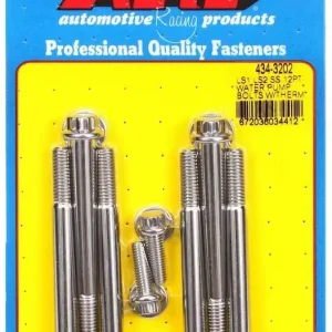 Arp S/S W/P & Thermostat Hsg Bolt Kit - 12Pt. Ls1/Ls2 434-3202 Discount