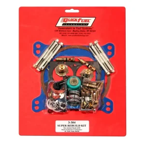 Must Have QUICK FUEL TECHNOLOGY Super Non-Stick Rebuild Kit Alcohol 4150/4150 HP 3-304QFT