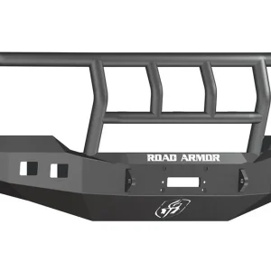 11-13 FORD SUPERDUTY BUMPERS -FRONT STEALTH WINCH BUMPER, TITAN II GUARD, SATIN Last Chance