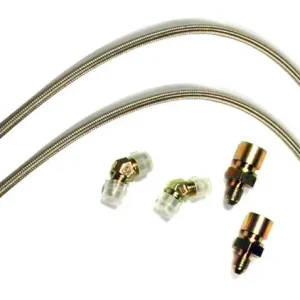 Wilwood Flexline Kit 86-93 Mustang w/ Forged Dynalite or SL6 Front Caliper Special Discount