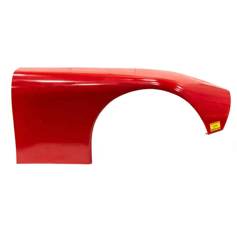 Place Order Five Star ABC ULTRAGLASS Fender - For 10" Tires - Red - Right (Only)