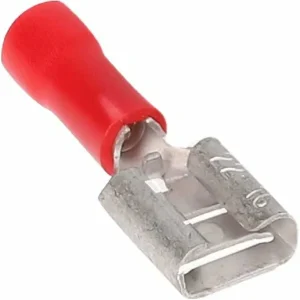 Top Rated Install Bay Red vinyl female quick disconnect 22-18 gauge .250