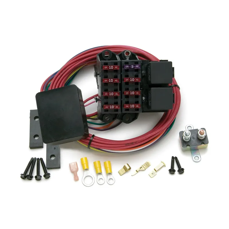 Handmade Painless Performance Auxiliary Fuse Block 7 Circuit Weather Resistant Harness/Relay