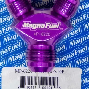 Low Price Magnafuel/Magnaflow Fuel Systems Y-Fitting - 1 #12An & 2 #10An Mp-6220