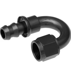 Redhorse Performance 4An Push Lock Hose End S- Black 180 102362 Same Day Shipping