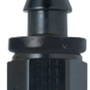 Fast Shipping Fragola Hose Fitting #6 Straight Push Lock Black 200106-Bl