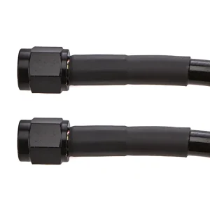 Redhorse Performance 4An Pre-Assembled Brake Lines- Black 3302-04-48 Worldwide Shipping