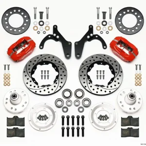 Wilwood Front Disc Brake Kit 59-64 Impa;La Corvette 140-12458-Dr Weekend Sale