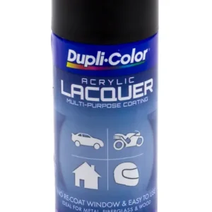 DUPLI-COLOR/KRYLON Semi Gloss Black Lacquer Paint 12oz DAL1608 Hassle-Free Returns