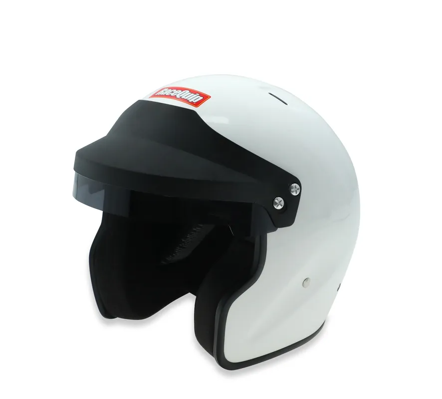 Shop Now RACEQUIP Helmet Open Face X-Large White SA2025 257116RQP