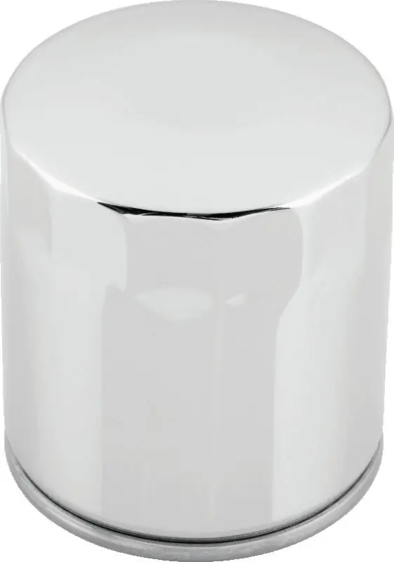 Twin Power Twin Cam and M8 Chrome Oil Filter Rpls H-D 63798-99 with Backflow Valve Limited Offer