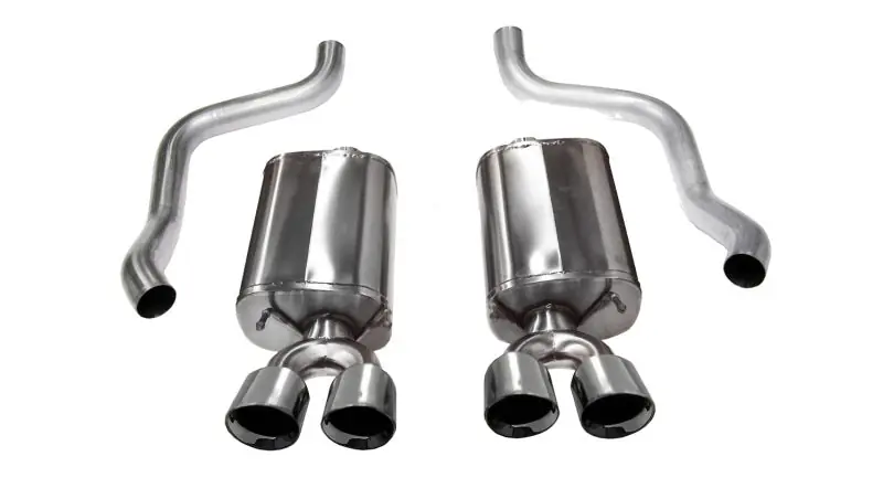Corsa XTREME, SPORT / 2.5 IN AXLE-BACK 3.5 IN TWIN TIPS | 2009-2013 CORVETTE C6 14108 Buy Direct