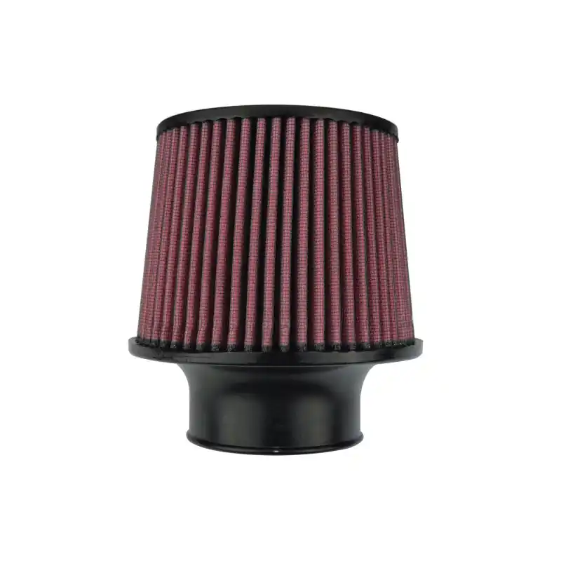 Modern Injen High Performance Air Filter - 3.00 Black Filter 6 Base / 5 Tall