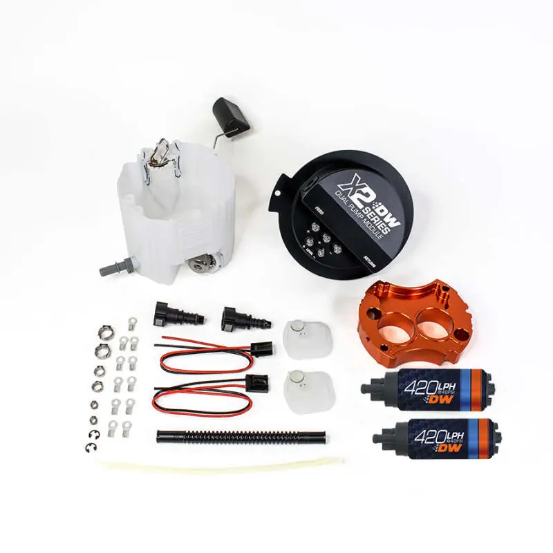 DeatschWerks X2 Series Fuel Pump Module w/ 2 DW420s For 2010-15 Camaro Viral