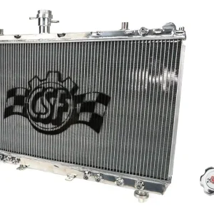 CSF Aluminum Single Pass Radiator - 31 in W x 2.188 in D - Polished - Chevy Camaro 2013-23 Save Now