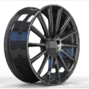 18X8.5 WF Aftermarket Wheel ML0006-1 Gunmetal Machine Face 5X112/66.45, ET 36 mm Express Delivery