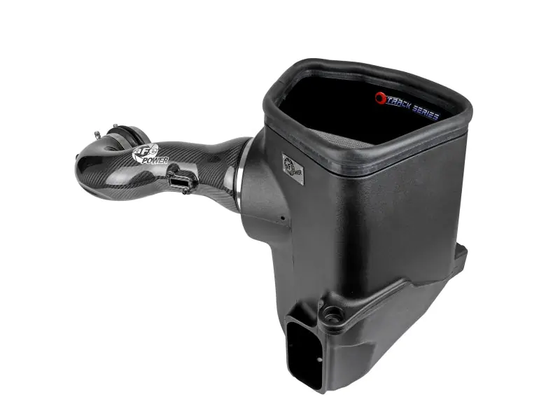 Modern aFe 19-21 GM Trucks 5.3L/6.2L Track Series Carbon Fiber Cold Air Intake System W/ Pro Dry S Filters