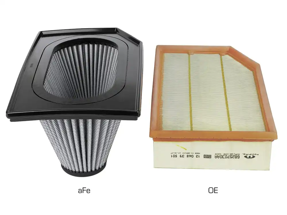Authentic aFe Magnum FLOW PRO DRY S Inverted Air Filter 18-19 Jeep Wrangler (JL) I4-2.0L(t)
