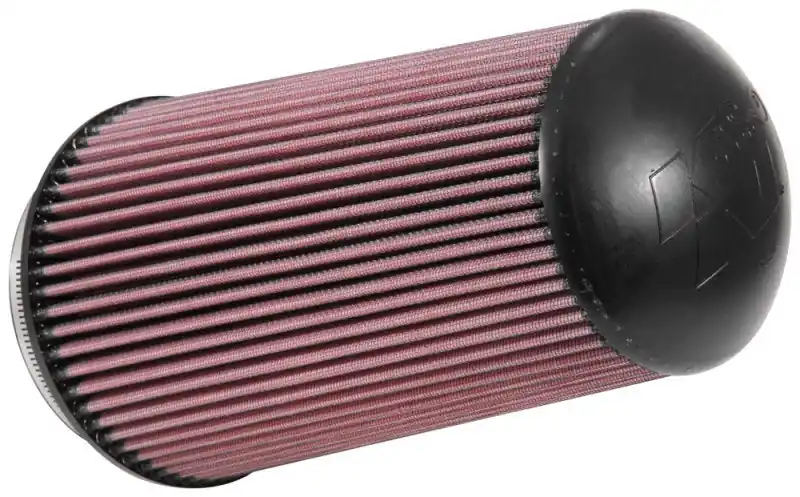 K&N Filter Universal Clamp-On Filter-Tapered Conical 5in Flange ID x 6.5in Base OD x 5.094in Top OD Crafted
