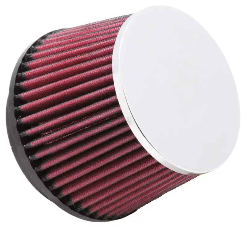 K&N Universal Chrome Filter 100MM Flange ID / 138MM Base OD / 114MM Top OD / 92MM Height Place Order