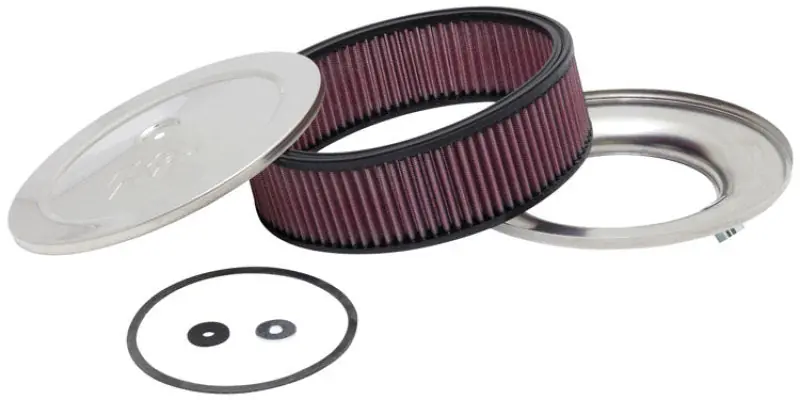 K&N Custom Round Filter 5-1/8in FLG / 9in OD x 4-1/8in HW/VENT Popular
