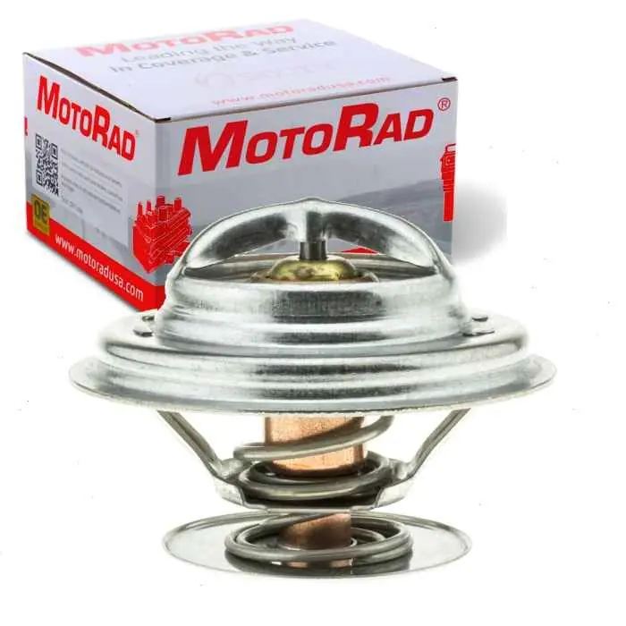 1976-1981 Volvo 262 MotoRad Engine Coolant Thermostat - Cooling Housing - Belts Fresh Stock