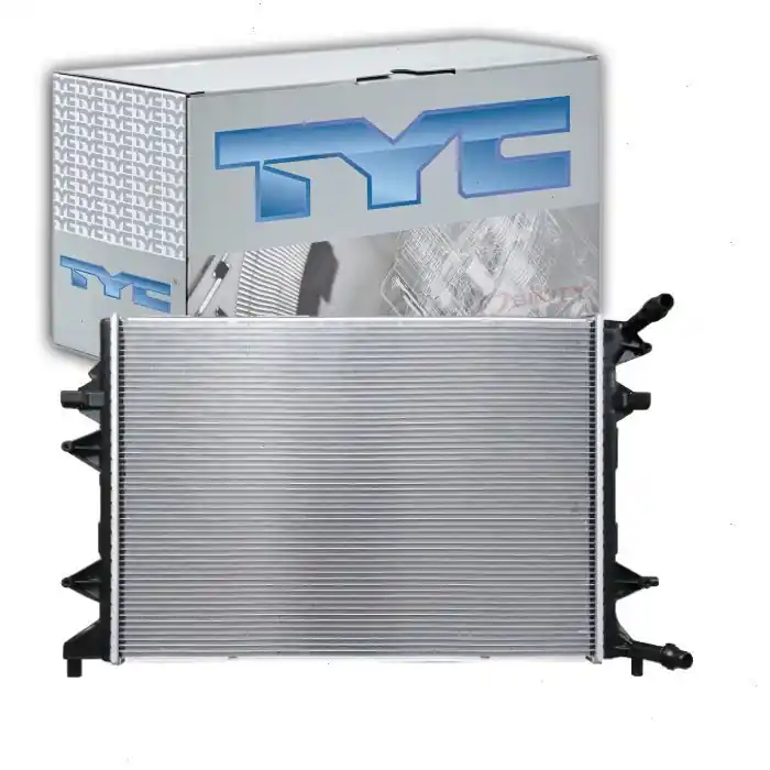 Express Delivery TYC 13664 Radiator for 5C0 121 251 M CU13445 VW3012113 Cooler Cooling Antifreeze Coolant Belts Radiators Coolers