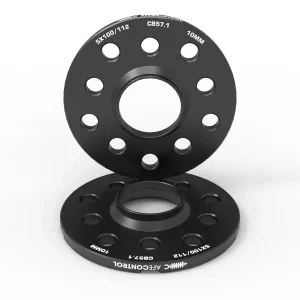 aFe CONTROL Billet Aluminum Wheel Spacers 5x100/112 CB57.1 10mm - Volkswagen/Audi Fresh Stock