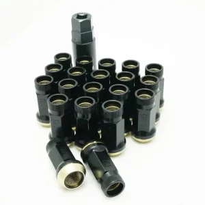 WHEEL MATE MUTEKI SR45R LUG NUT KIT 12×1.5 – BLACK Limited Offer