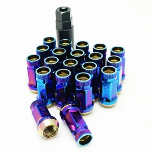 WHEEL MATE MUTEKI SR45R LUG NUT KIT 12×1.25 – BURNED BLUE Affordable