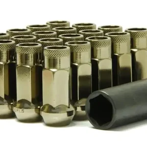 WHEEL MATE MUTEKI SR48 OPEN END LUG NUTS – TITANIUM 12×1.25 48MM Buy Online