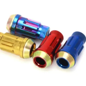 Wheel Mate Muteki SR45R Lug Nut Kit Lock Set 12x1.5 45mm - Burned Titanium Markdown