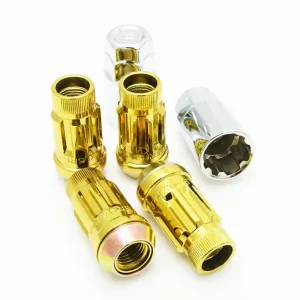 Wheel Mate Muteki SR45R Lug Nut Kit Lock Set 12x1.25 45mm - Yellow Best Choice