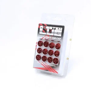 Wholesale Wheel Mate Monster Lug Nut Caps - Pink 14x1.50