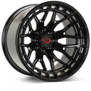 Weekend Sale Vossen LCX-02 24x10 - 8x170 - ET+15 - Deep - 125.1 - Gloss Black Wheel