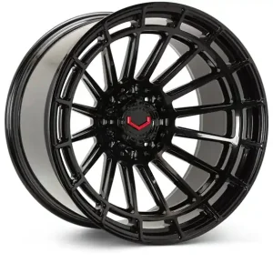 While Supplies Last Vossen LCX-01 24x12 - 8x165.1 - ET44 - Ultra Deep - 125.1 - Gloss Black Wheel