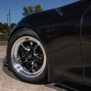 Weld Racing RT-S S71 Drag Wheel 18X9 / 5x112 / +28 Offset / 6.1 Backspace - Black - High Pad Clearance