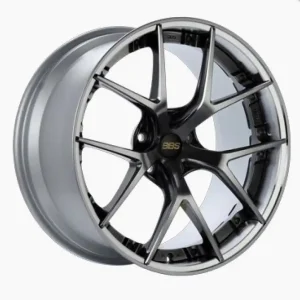 BBS RI-S 20x10 5x112 ET38 Diamond Black Center / Diamond Cut Lip Wheel -82mm PFS/Clip Required RIS014DBPK Final Sale