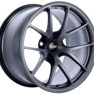 BBS RI-A 18x10 5x120 ET25 Matte Graphite Wheel -82mm PFS/Clip Required RIA045MGR Wholesale