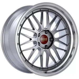 BBS LM 19x9.5 5x112 ET23 Diamond Black Center Diamond Cut Lip Wheel - 82mm PFS/Clip Required LM463DBPK Special Offer