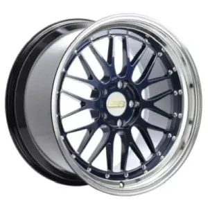 BBS LM 20x10 5x112 ET22 Navy Blue / Diamond Cut Lip Wheel 82mm PFS/Clip Required LM436NB-BKBD Affordable