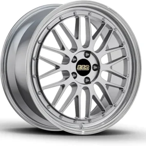 BBS LM 18x8 5x112 ET45 Diamond Black Center / Diamond Cut Lip Wheel -82mm PFS/Clip Required LM430DBPK Affordable