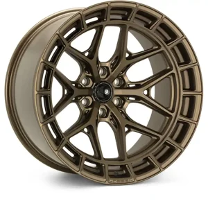 Warranty Included Vossen HFX-1 18x9 / 6x139.7 / ET0 / Super Deep / 106.1 CB - Terra Bronze Wheel
