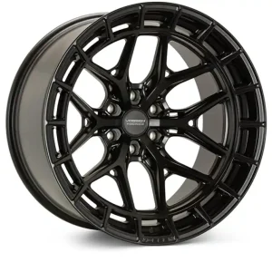 Weekend Sale Vossen HFX-1 24x12 / 8x180 / ET-44 / Ultra Deep / 124.3 CB - Satin Black Wheel- HFX1-4Z40-SB