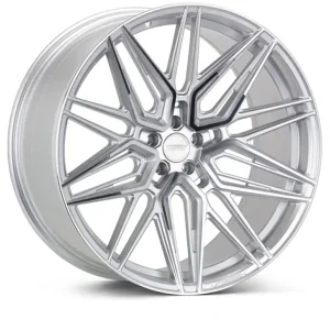Warranty Included Vossen HF-7 22x9.5 / 5x130 / ET53 / Flat Face / 71.6 - Silver Polished Wheel